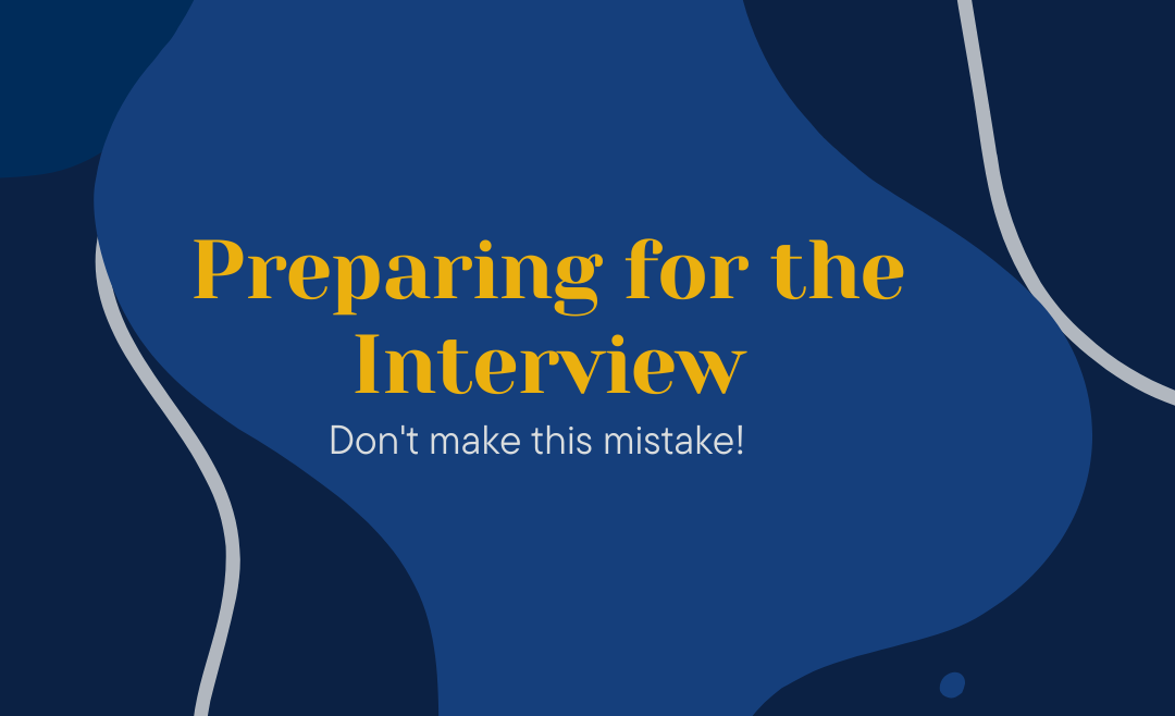 Prepare for the selective entry interview – don’t make this mistake!